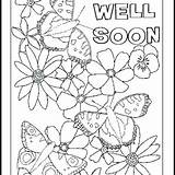 Well Coloring Card Printable Pages Kids Color Getcolorings Print sketch template