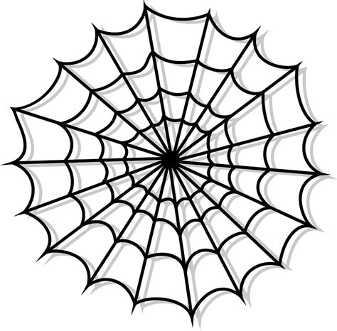 printable spider web