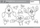 Bumble Nums Coloring Pages Color Episode Gooseberry Honking Pie Printables Simple Super Ep Supersimple sketch template