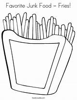 Coloring Food Junk Fries French Kentang Goreng Pages Chips Favorite Unhealthy Book Kids Outline Print Character Cartoon Potato Color Built sketch template