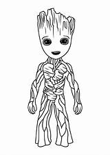 Coloring Groot Baby Pages Printable Avengers Drawing Grout Colouring Marvel Print Easy Guardians K5 Party Drawings Popular Visit Board K5worksheets sketch template