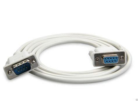 Db9 9 Pin Serial Rs232 Male To Female Extension Converter Adapter Cord