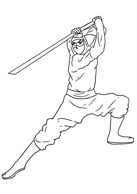 printable ninja coloring page  kids coloring pages coloring pages