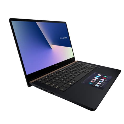 computex  asus zenbook pro  este  laptop cu   ecran integrat  touchpad