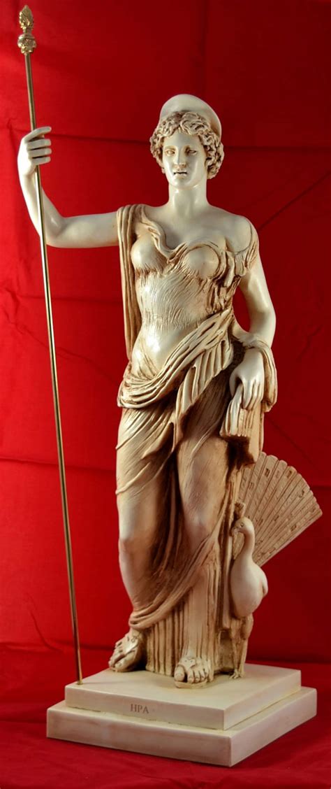 hera juno greek statue women marriage goddess  big size  etsy