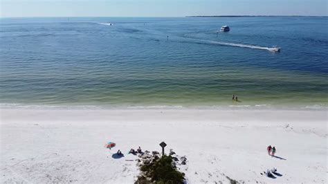 bowditch point park fort myers beach drone view youtube