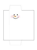 snowman candy bar wrapper template printable