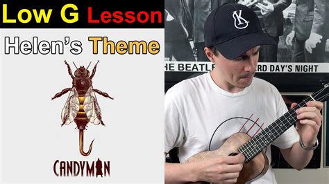 learn  spooky halloween song  ukulele helens theme candyman