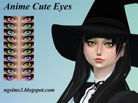 ng sims 3 anime cute eyes ts4 eyes