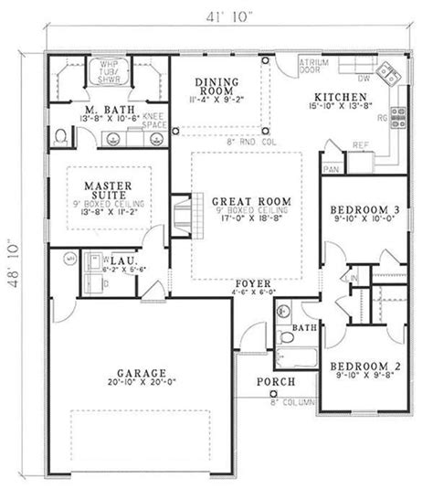 sq ft plan