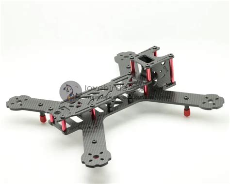 diy fpv mini drone pure carbon fiber race quadcopter lt hex   frame body  wing arms