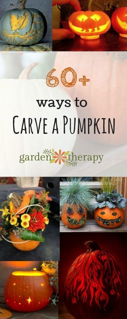 60 ways to carve a pumpkin