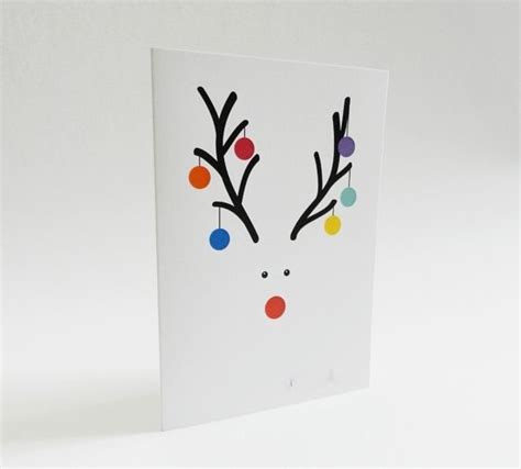 easy crafty cute christmas card ideas    home
