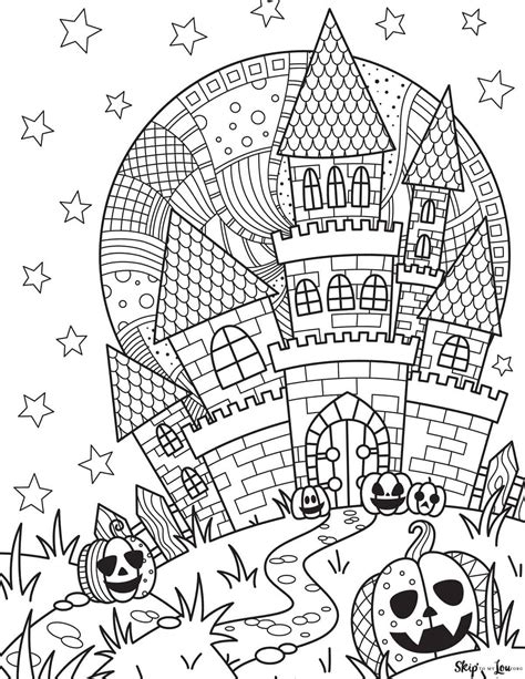 cute halloween coloring pages  print  color skip   lou