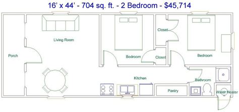floor plan    bedroom apartment   attached kitchen  living room area