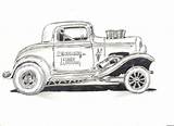Gasser Names Drag Neat Car Rusty1 Features Dec sketch template