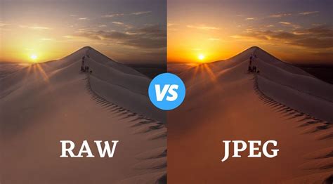 raw  jpeg   difference    tech inspection