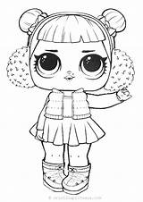 Lol Coloring Dolls Pages Painting Doll Will sketch template