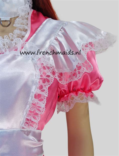 pink dream sexy french maid costume