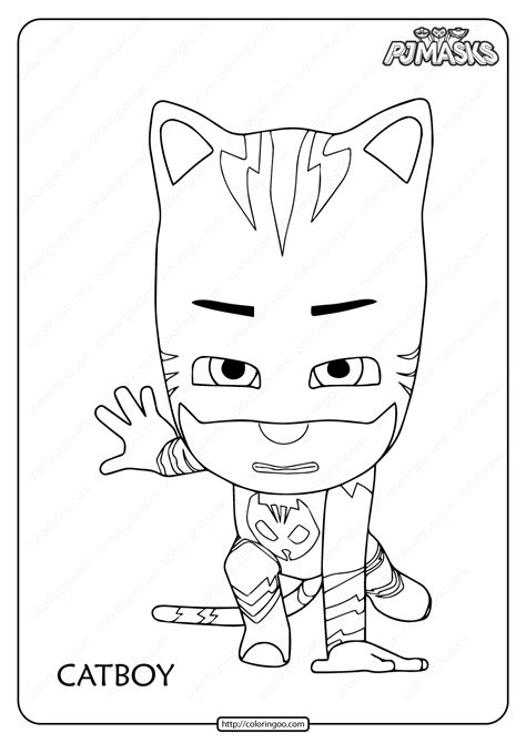 catboy coloring pages printable coloring pages