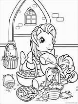 Ponyville Coloring4free sketch template