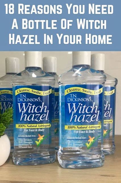 witch hazel     powerful  bottle