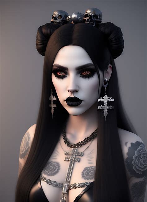 goth woman gothic royalty  stock illustration image