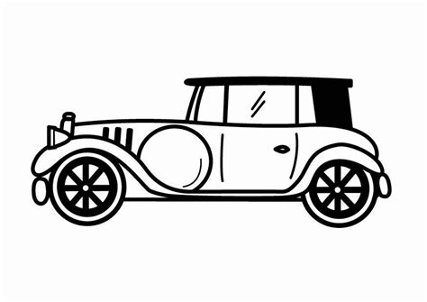 coloring page oldtimer img  images