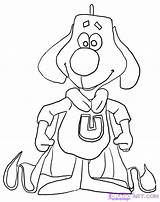 Underdog Coloring Pages Getdrawings sketch template