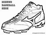 Coloring Cleats Pages Shoes Baseball Football Cleat Drawing Shoe Basketball Printable Softball Template Nba Color Kids Getdrawings Colouring Boys Getcolorings sketch template