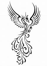 Phoenix Tattoo Tattoos Designs Fenix Tribal Bird Japanese Ink Minimalist Metal Clipartbest Rising Google Simple Pesquisa Tatoo Meaning Visit Beautiful sketch template