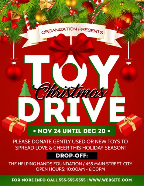 copy  toy drive postermywall