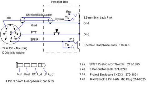 heil microphone wiring diagram