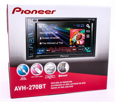 pioneer avh bt double din  car stereo cddvdmpbluetooth receiver ebay