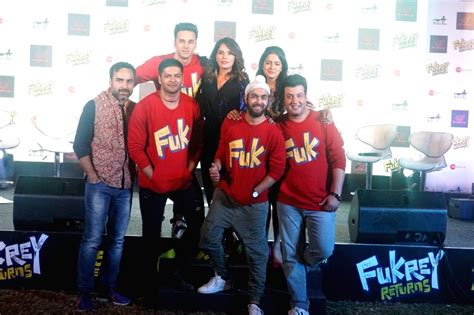 Song Launch Of Film Fukrey Returns Ali Fazal Varun