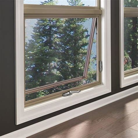 awning window wood vinyl fiberglass aluminum series milgard windows doors
