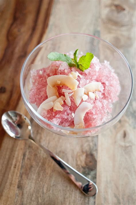 Dessert Cranberry Coconut Granita This Easy Dinner Is Perfect For Al