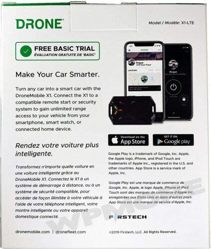 firstech drone mobile  lte telematics gps smartphone module  compustars  ebay