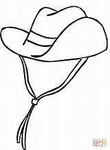 Cowboy Hat Coloring Pages Drawing Hats Cowgirl Outline Clipart Cartoon Cliparts Clip Color Boot Printable Boots Colouring Library Kids Online sketch template