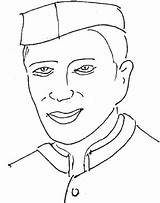 Nehru Jawaharlal Indian Freedom Kamat India Pandit Fighters Line Great History Drawings 1889 1964 Prime Struggle Gif Stories People Kalranga sketch template
