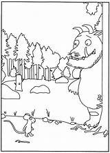 Gruffalo Pages Coloring Getdrawings sketch template