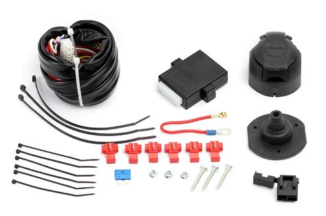 detachable swan neck tow bar  ford kuga ii  onwards  pin wiring kit ebay