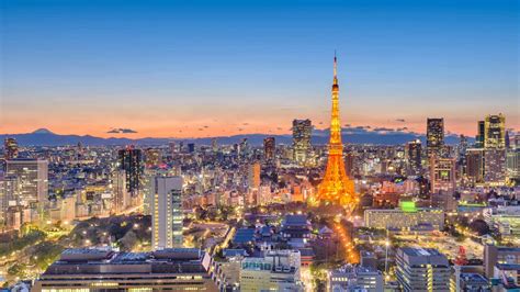 Tokyo Kota Metropolitan Terbesar Di Jepang Pemandangan Jepang Ana My
