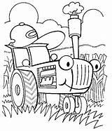 Coloring Tractor Deere Pages John Printable Kids Farm Birthday Tractors Colouring Machinery Color Print Sheets Spring Deer Book Little Traktor sketch template
