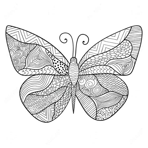 detailed butterfly coloring pages  getdrawings