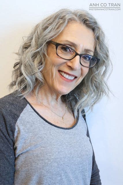 Curly Grey Hair And Glasses Grey Hair And Glasses Grey