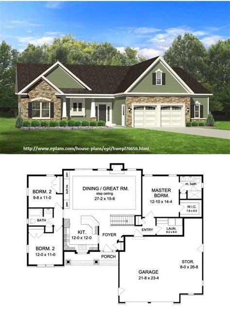 elegant  sq ft house plans open ranch style ranch style house plan  beds  baths  sq