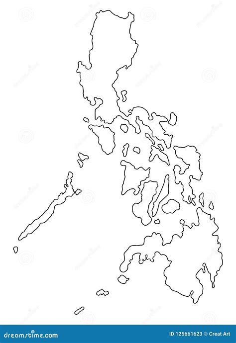 Drawing Of Map Of The Philippines Washington Dc Zip Code Map