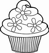 Coloring Pages Ice Cream Cupcake Cakes Cupcakes Wecoloringpage Printable Choose Board Sheets Successful Pretty Kids Cool sketch template
