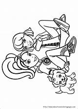 Polly Pocket Coloring Pages Sheets Kids Printable sketch template